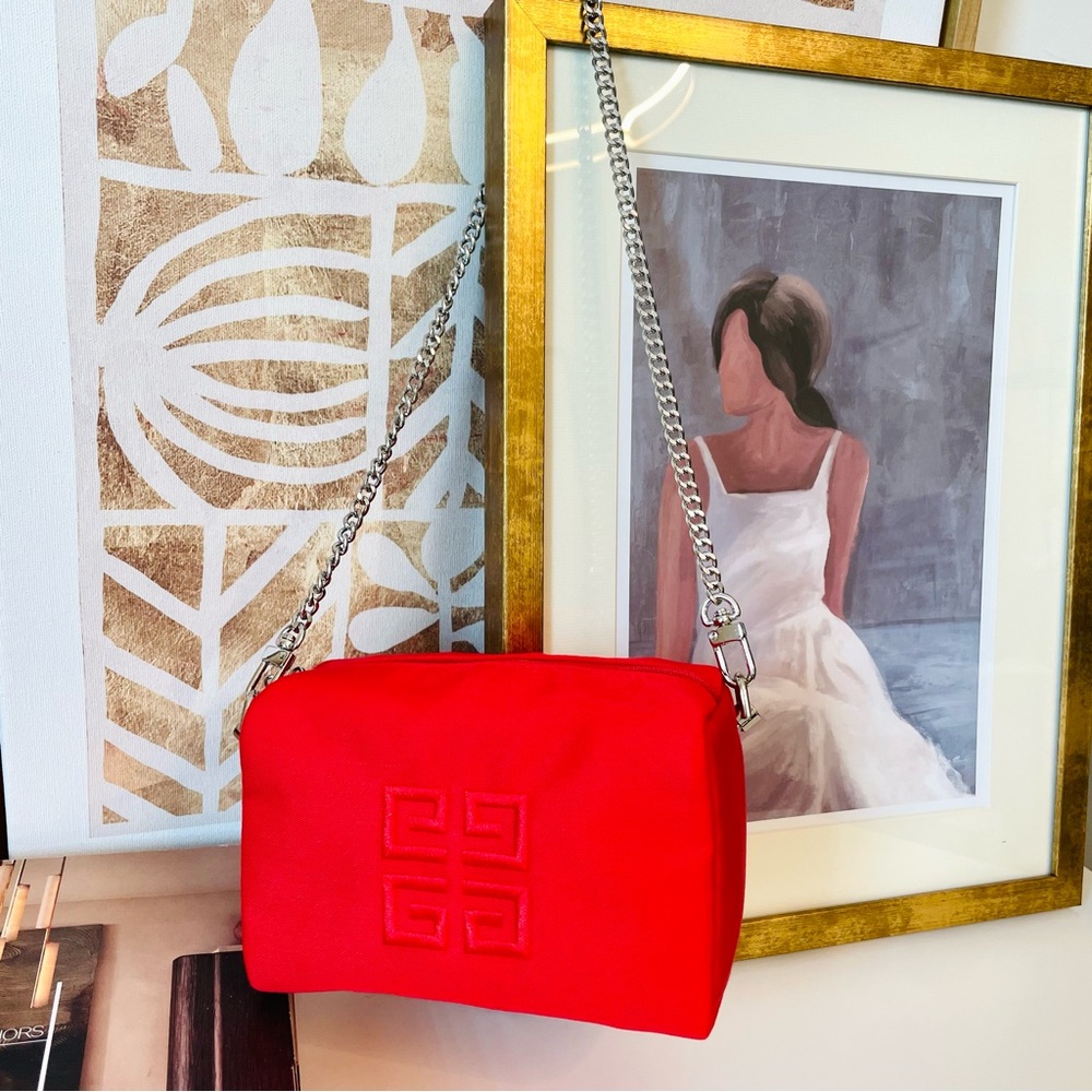 Givenchy‎ Red Chain Shoulder Bag